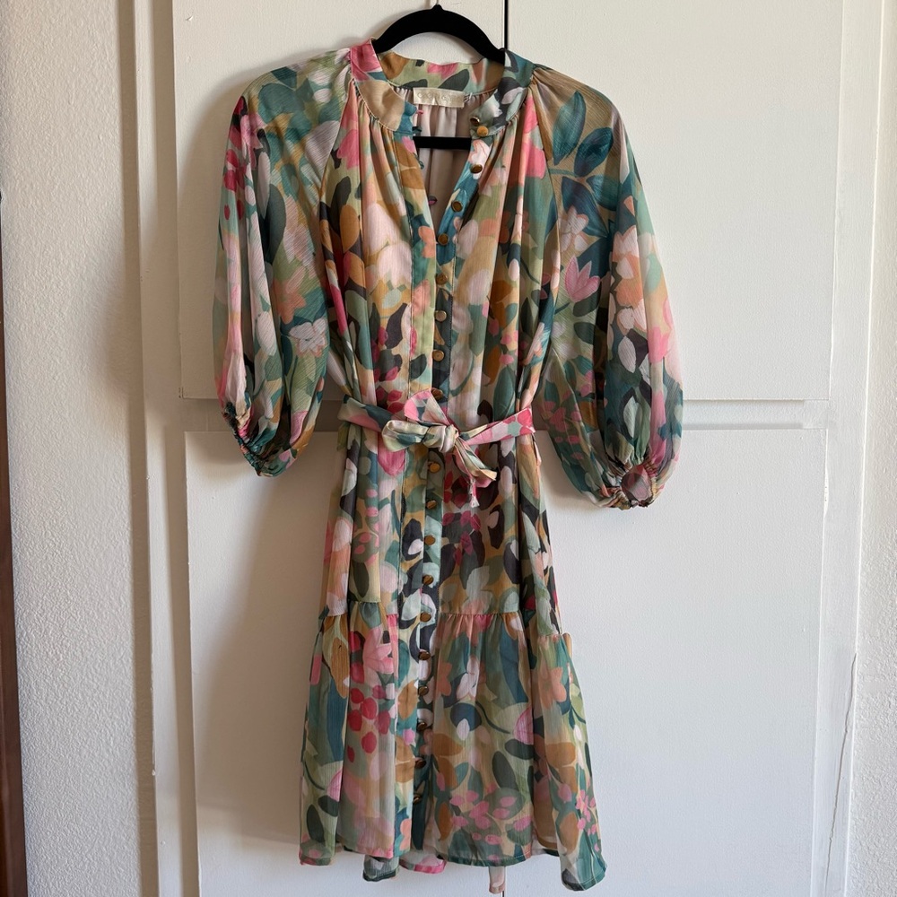 Gingham & Heels flowy dress size 4 - Picture 2 of 8